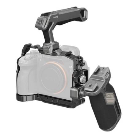 SmallRig 6028 - zestaw Pro HawkLock (klatka, uchwyt górny, uchwyt boczny, zacisk kabla HDMI) do Sony Alpha 7 V / 7R V /